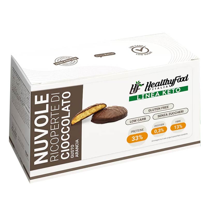 nuvole ricoperte di cioccolato