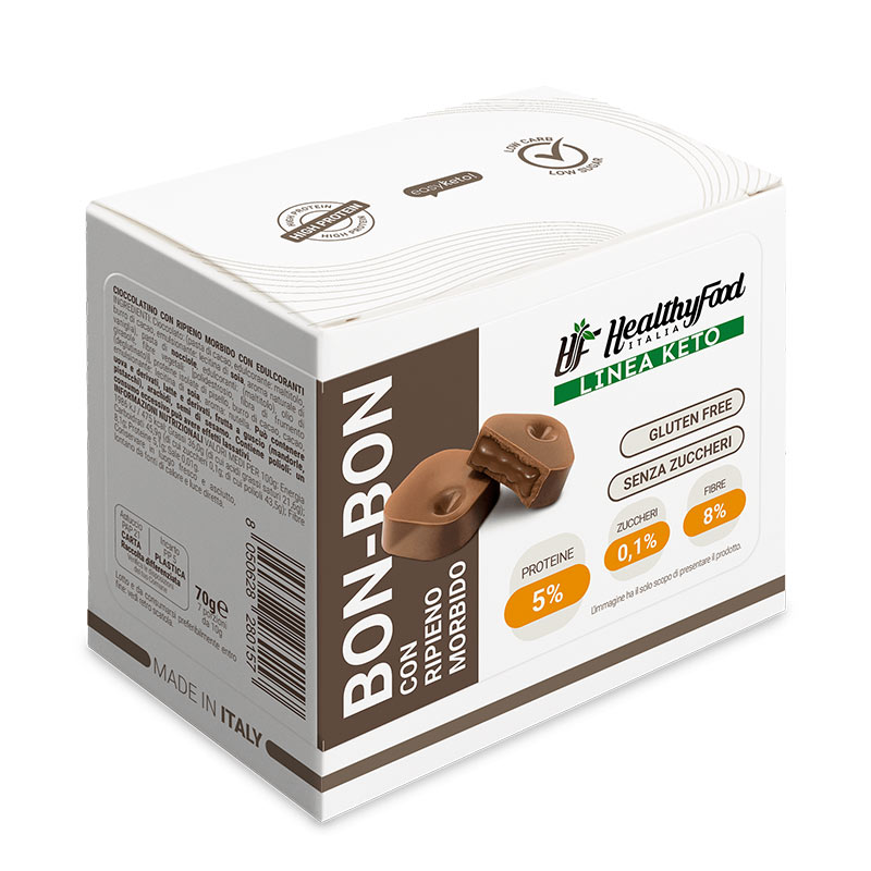 bon bon ripieno per dieta chetogenica