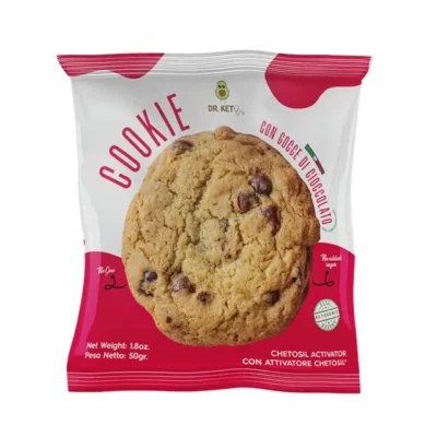 Cookie Keto con gocce di cioccolato