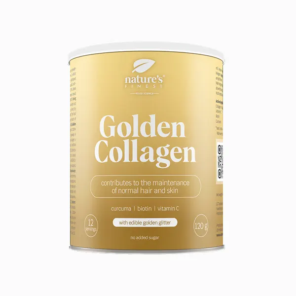 Golden Collagen Nature’s Finest collagene in polvere gusto pesca 120 g