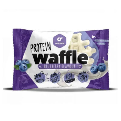 WAFFLE CIOCCOLATO BIANCO E MIRTILLI