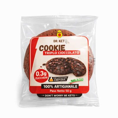 Cookie Triplo Cioccolato keto