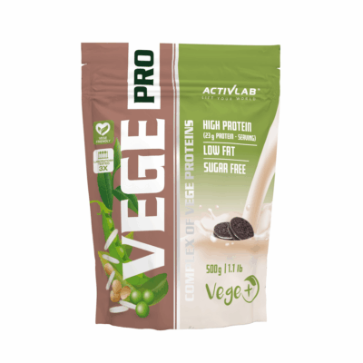 VEGE PRO proteine vegane gusto biscotto 500 g