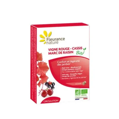 Vite Rossa Ribes Nero e Vinaccia Bio Fleurance Nature 90 compresse
